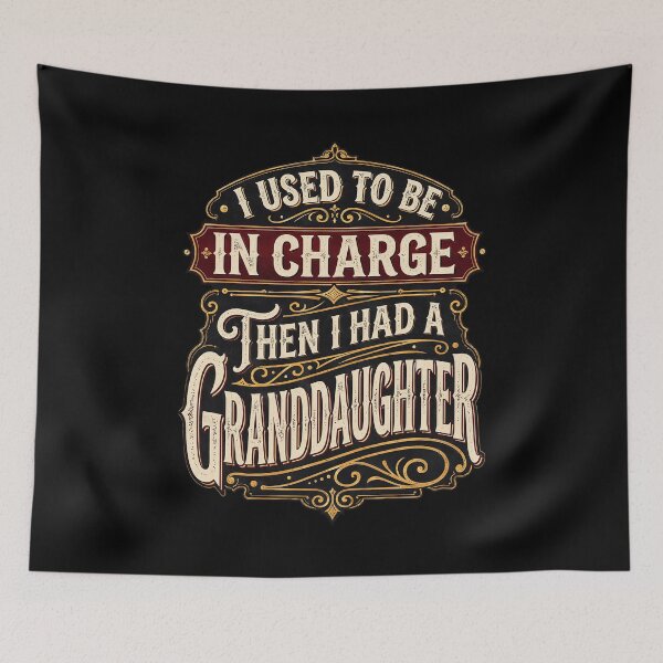 Item preview, I Used to Be in Charge Then I Had A Granddaughter Retro designed and sold by wansilastomi.
