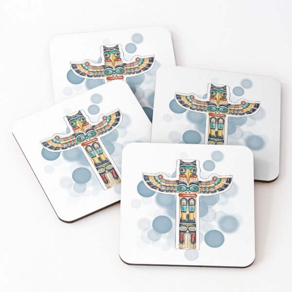 Item preview, Canadian Wooden Bird Totem Folk Art Design designed and sold by iamKRUK.