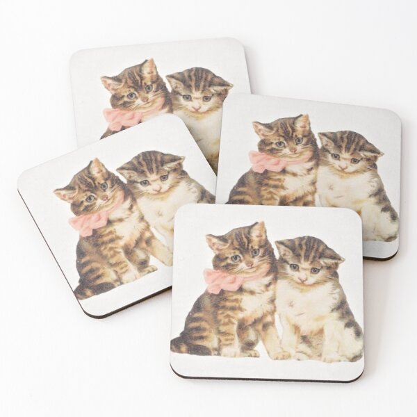 Item preview, Two Cute Vintage Kittens designed and sold by miaslove.