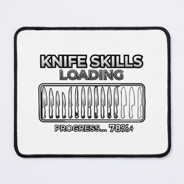 Item preview, Funny Chef Gift - Knife Skills Loading... Graphic Art designed and sold by BrewChef.