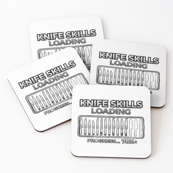 Item preview, Funny Chef Gift - Knife Skills Loading... Graphic Art designed and sold by BrewChef.