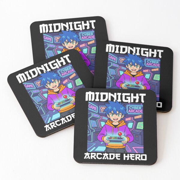 Item preview, ANIME - MIDNIGHT ARCADE HERO designed and sold by KEF Custom.