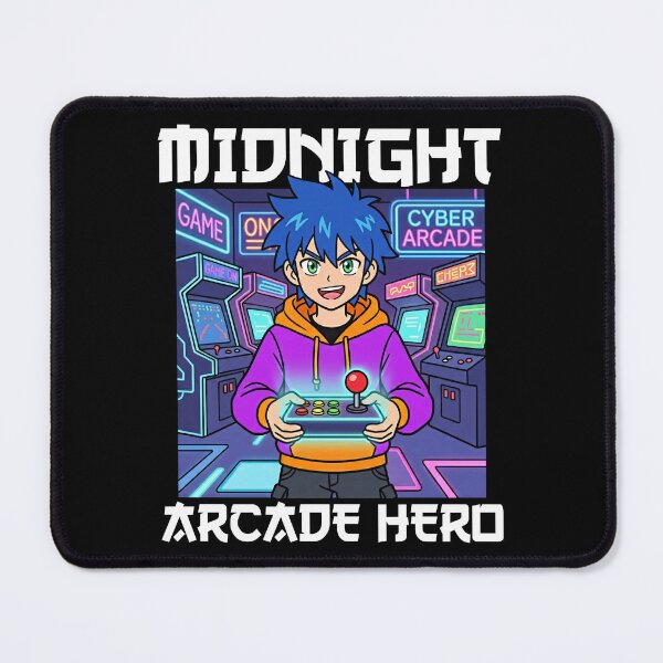 Item preview, ANIME - MIDNIGHT ARCADE HERO designed and sold by KEF Custom.