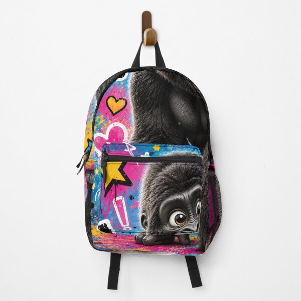 Item preview, Cute Gorilla Pop Art Explosion designed and sold by Pure Craft.