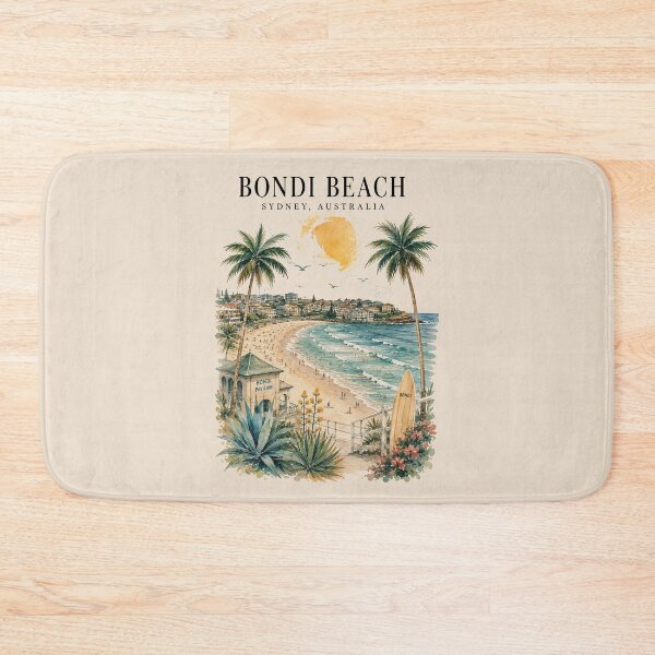 Item preview, Bondi Beach Sydney Australia – Coastal Travel Design designed and sold by SLGA-Designs.