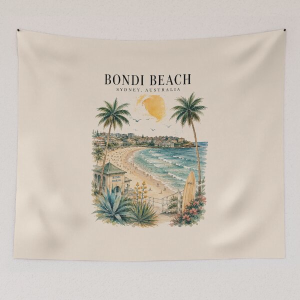 Item preview, Bondi Beach Sydney Australia – Coastal Travel Design designed and sold by SLGA-Designs.