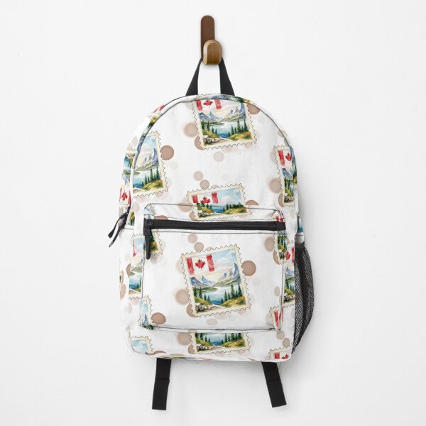 Item preview, Canada Landscape Postage Stamp Travel Design designed and sold by iamKRUK.