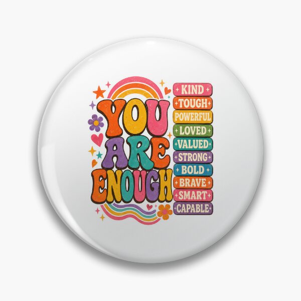 Item preview, Groovy LGBT Pride You are Enough designed and sold by wansilastomi.