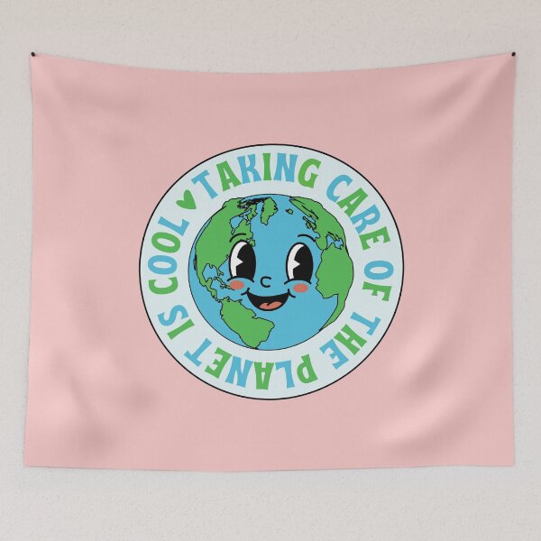 Item preview, Taking care of the planet is cool designed and sold by stellacreates.