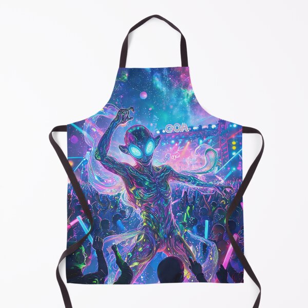 Item preview, Alien Rave Entity – Cosmic Psy Creature designed and sold by RH Design Lab.