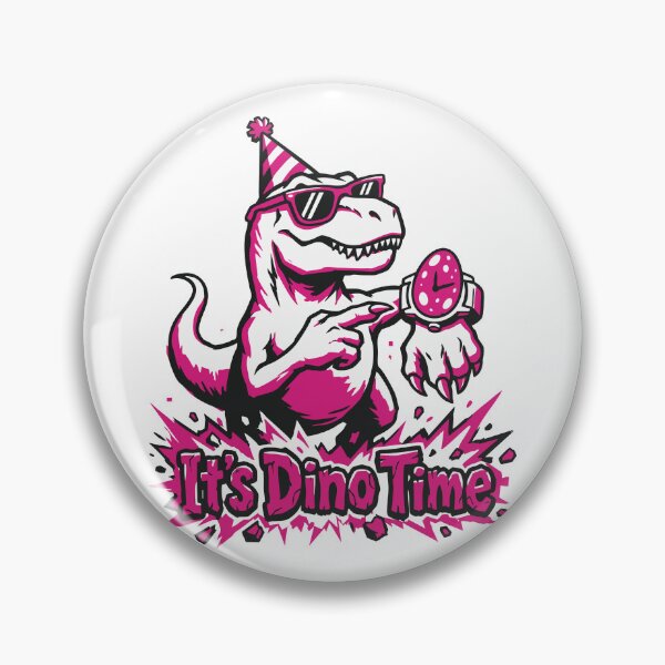 Item preview, It's Dino Time Cool T-Rex Party designed and sold by XYZ LAB by Jesuperman.