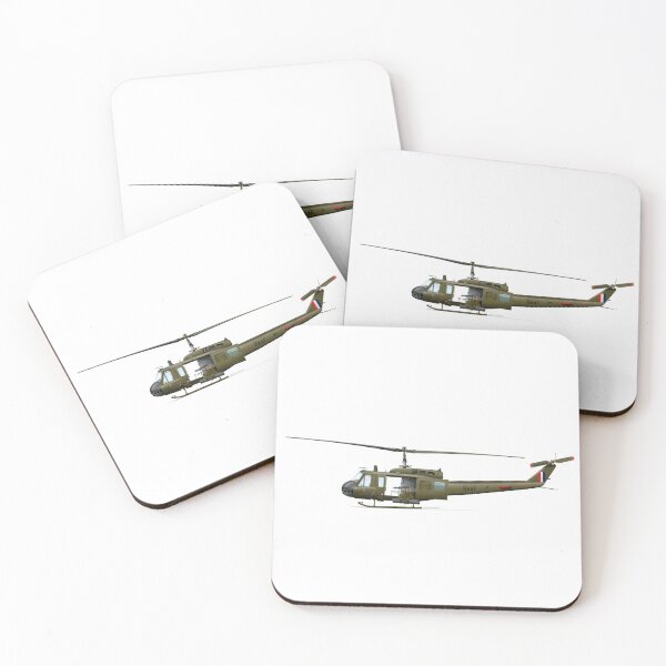Item preview, Bell UH-1H A2-772 RAAF Bushranger Gunship - Vietnam 1969 designed and sold by Grubby Fingers Aircraft Illustration.