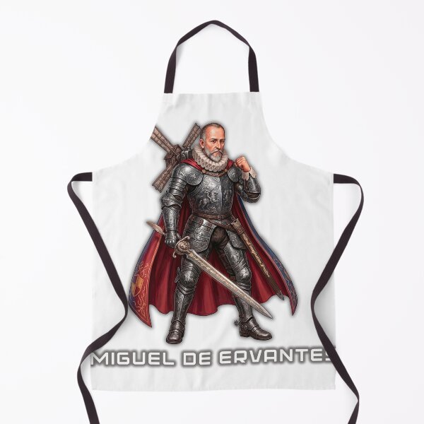 Item preview, Miguel de Cervantes – The Literary Knight designed and sold by Write-N-Fight.