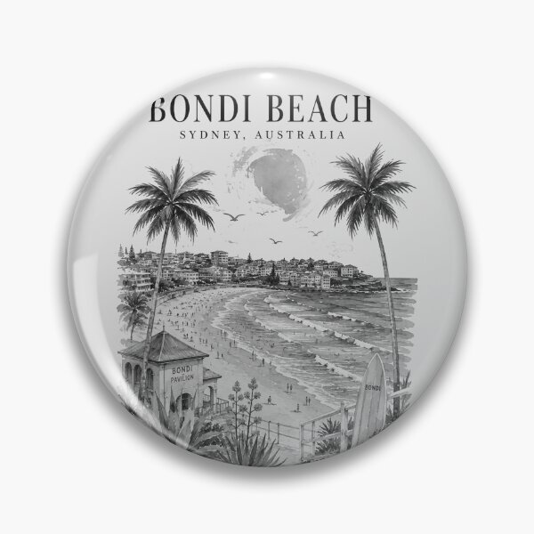 Item preview, Bondi Beach Sydney Australia – Coastal Travel Design designed and sold by SLGA-Designs.