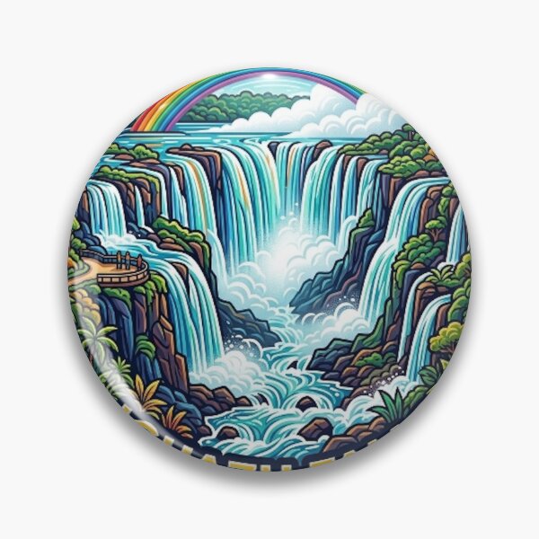 Item preview, IGUAZU FALLS designed and sold by likbatonboot.