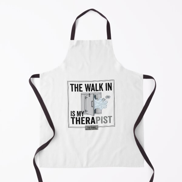Item preview, Walk In Therapist Funny Kitchen Cooler - Restaurant Humor T-Shirt designed and sold by BrewChef.