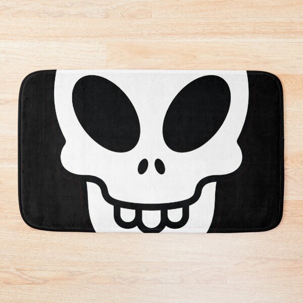 Item preview, Minimalist Cute Alien Skull Illustration designed and sold by seven things shop.