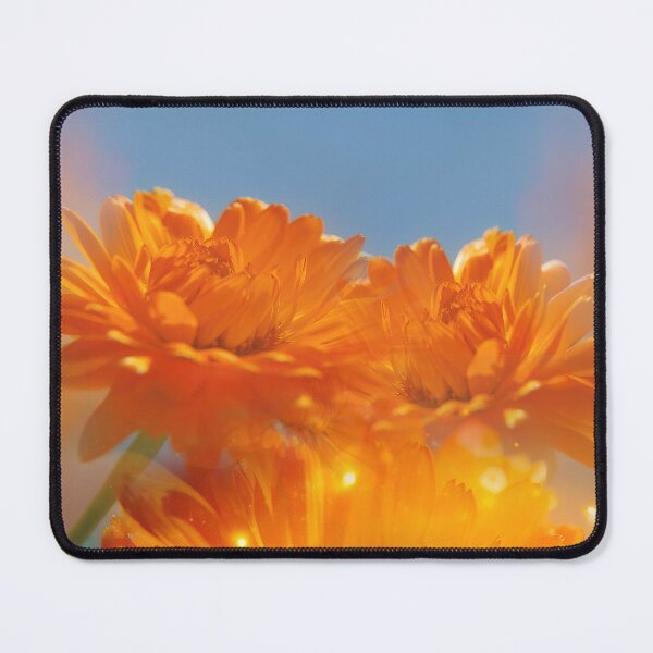 Item preview, Golden Calendula Blooms – Radiant Flower Essence Art designed and sold by helgekerler.