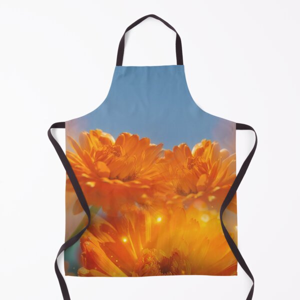 Item preview, Golden Calendula Blooms – Radiant Flower Essence Art designed and sold by helgekerler.