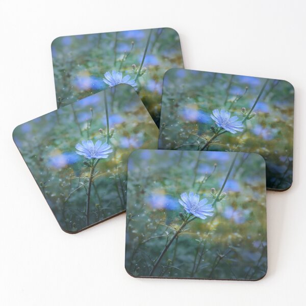 Item preview, Ethereal Chicory Blooms – Bach Flower Healing Energy designed and sold by helgekerler.