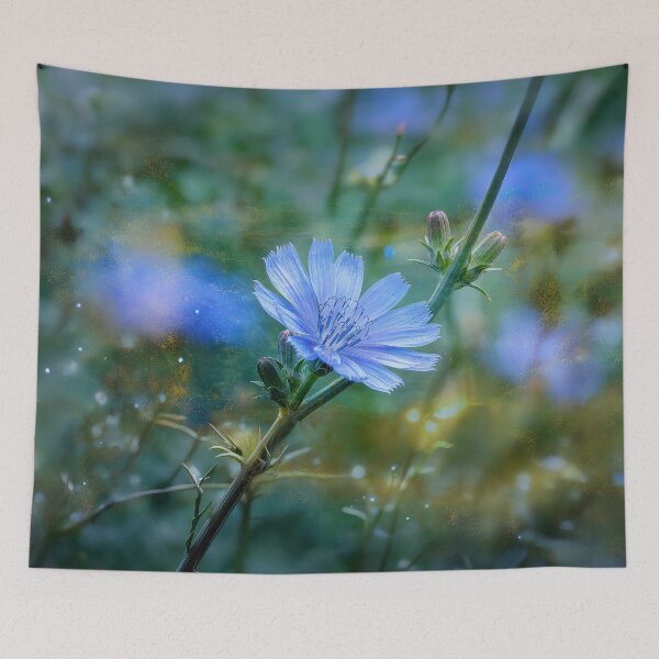 Item preview, Ethereal Chicory Blooms – Bach Flower Healing Energy designed and sold by helgekerler.