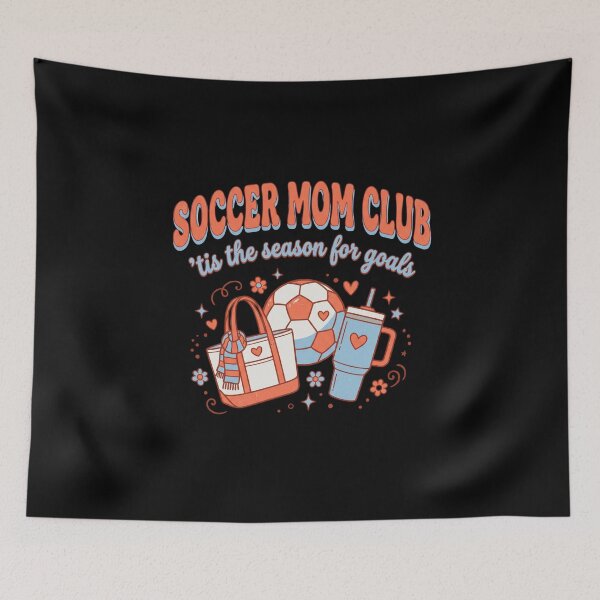 Item preview, Soccer Mom Club Tis The Season For Goals designed and sold by dudelinart.