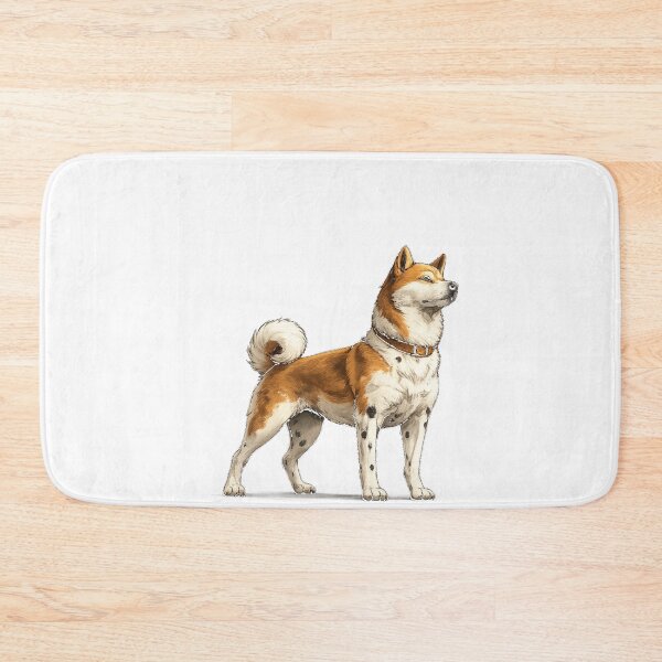 Item preview, Silent Strength Shiba Inu Dog Minimalist Powerful Quote Design Gift for Dog Lovers designed and sold by ArtByTripti.