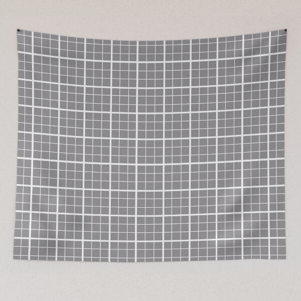 Item preview, Grey and White Grid Windowpane Check Design  designed and sold by PatternTitan.