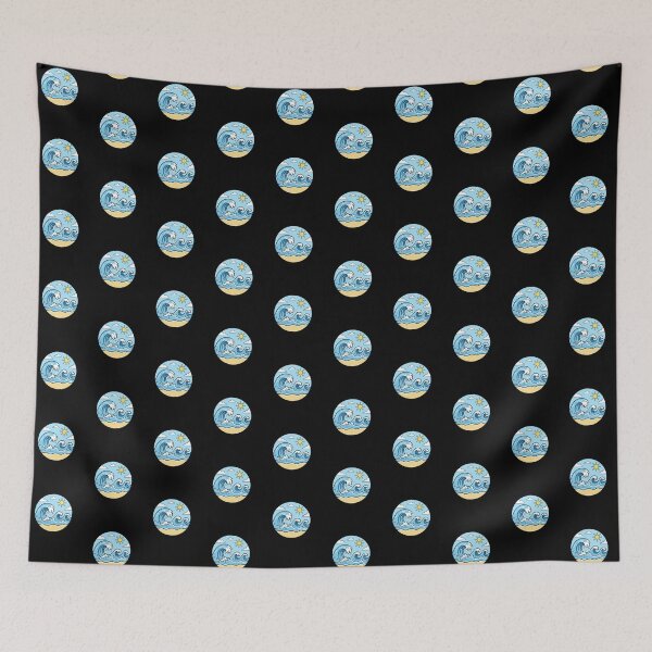 Item preview, Ocean Blue Waves  designed and sold by Senthamizh.