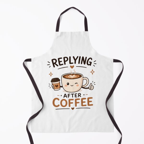 Item preview, Replying After Coffee Funny Coffee Design designed and sold by INVITOARTE.