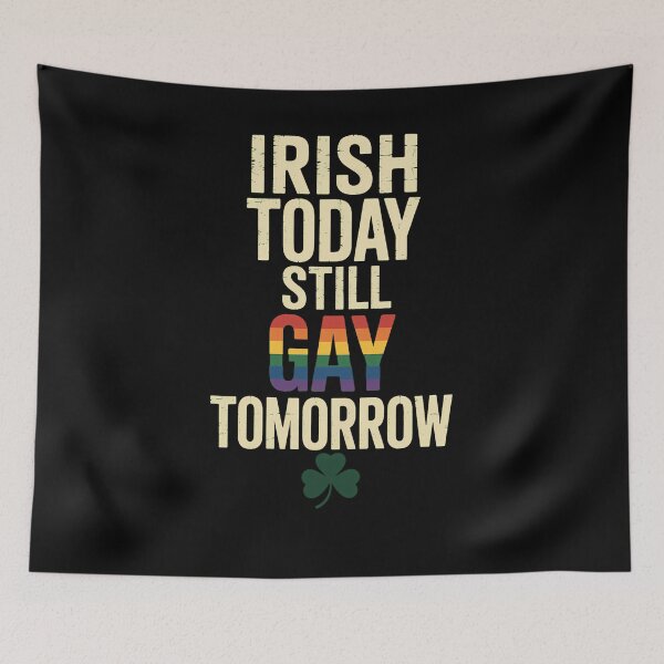 Item preview, Gay Irish St. Patrick's Day LGBT Lesbian designed and sold by sailorjessiArt.