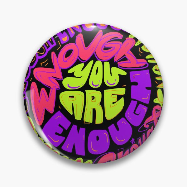 Item preview, You Are Enough Circle Lettering designed and sold by Chrisnug24.