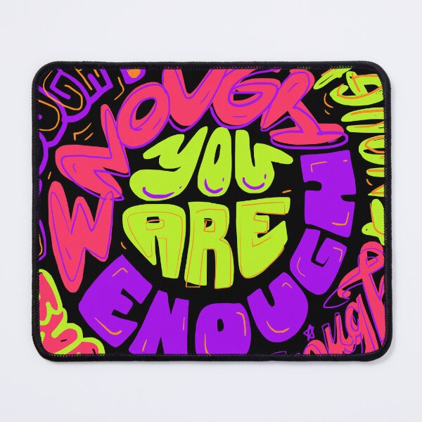 Item preview, You Are Enough Circle Lettering designed and sold by Chrisnug24.