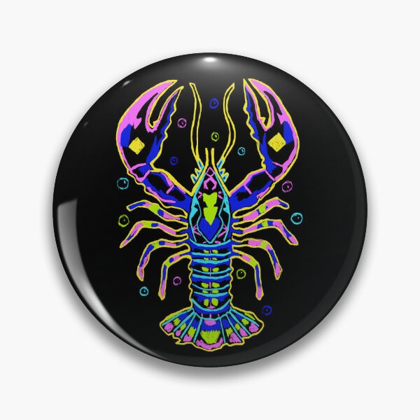 Item preview, Lobster with Bubbles designed and sold by wildjellybeans.
