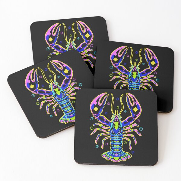 Item preview, Lobster with Bubbles designed and sold by wildjellybeans.