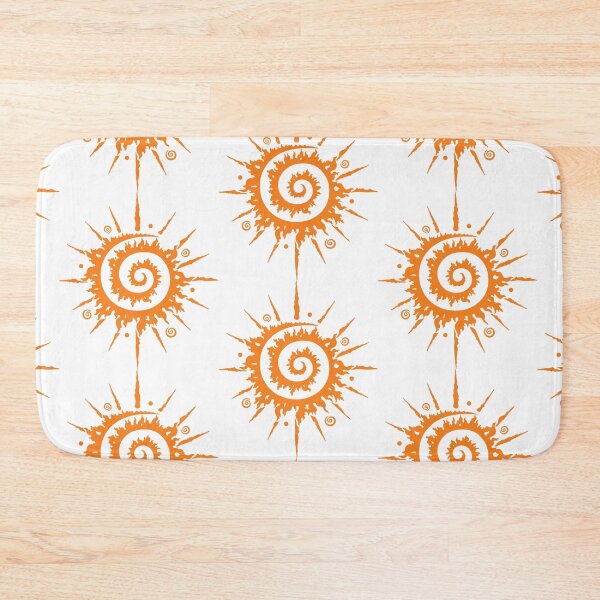 Item preview, Midsummer Sun Spiral Tribal Boho Art designed and sold by Christine Krahl.