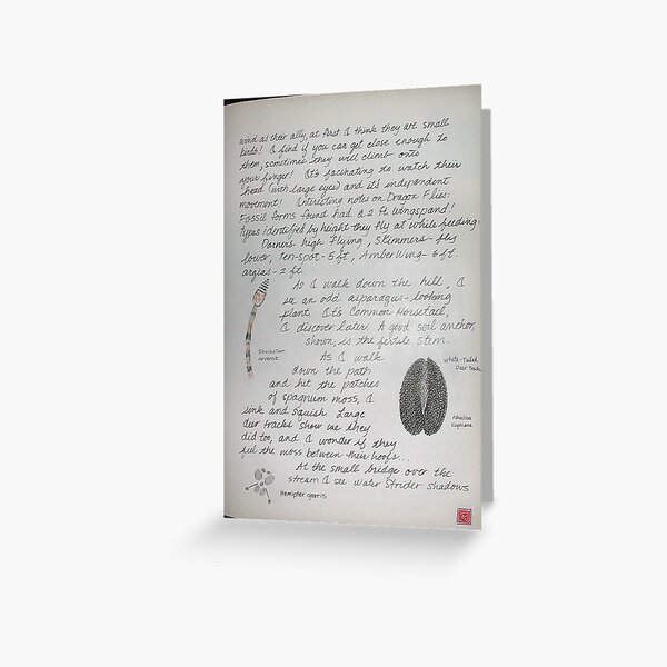 Page 6-Nature Journal Greeting Card