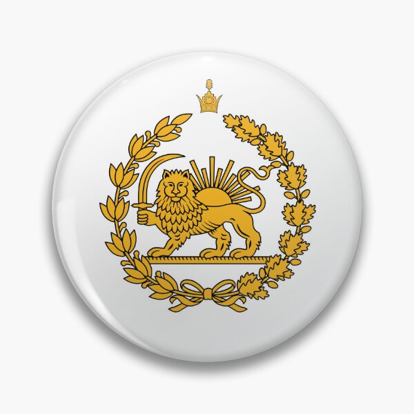Item preview, Shir o Khorshid Lion and Sun Iran Persian Flag  designed and sold by studio-ssaam.