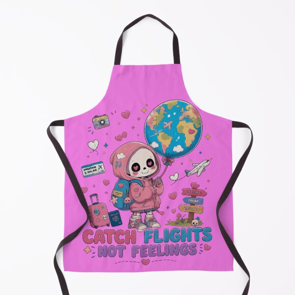Item preview, Catch Flights Not Feelings Kawaii Skeleton Sticker designed and sold by Ecocrushstudio.