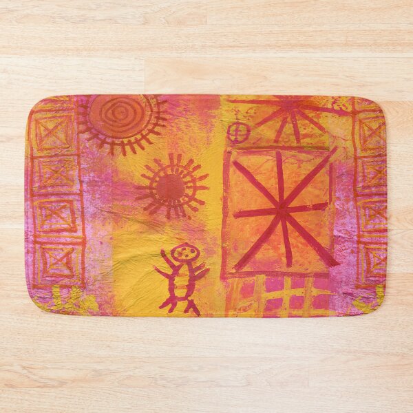 Item preview, Reaching for Stars – Tribal Sun and Spirit Art designed and sold by helgekerler.
