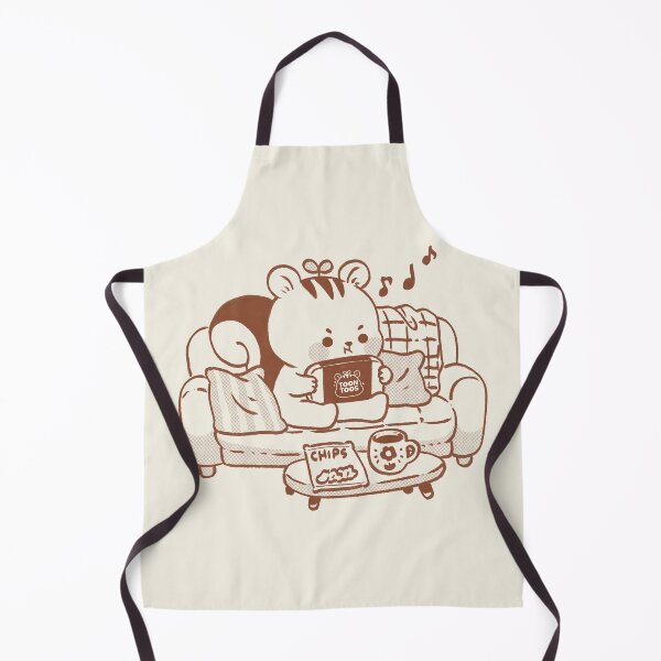 Item preview, Cute Cozy Gaming Squirrel Illustration designed and sold by ToonToos.