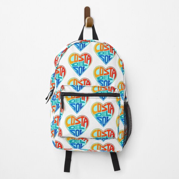 Item preview, Vibrant Costa Del Sol Heart Graphic Design designed and sold by Beyond Destinations.