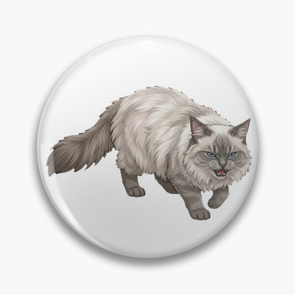 Item preview, Ragdoll Cat Mood #07: Hunting Stare designed and sold by Quiet Joy Studio.