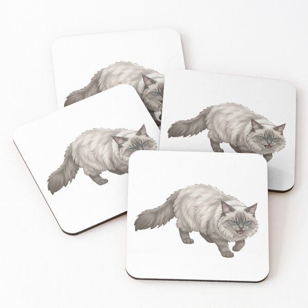 Item preview, Ragdoll Cat Mood #07: Hunting Stare designed and sold by Quiet Joy Studio.