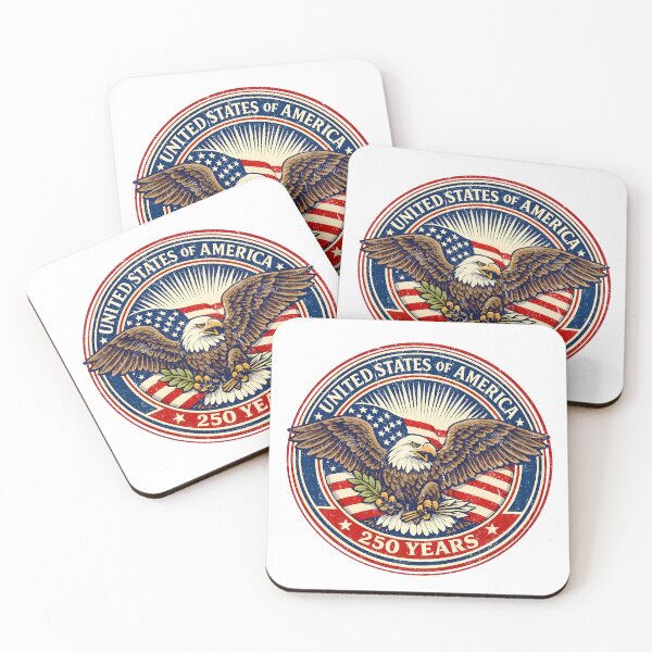 Item preview, USA 250 Years American Flag 4th of July designed and sold by PokerFace420.