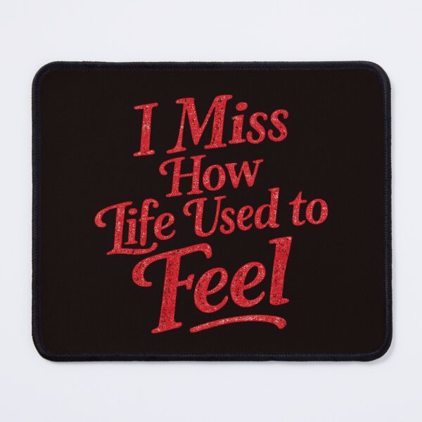 Item preview, I Miss How Life Used to Feel – Vintage Nostalgia Quote Shirt designed and sold by Tadeusz1.