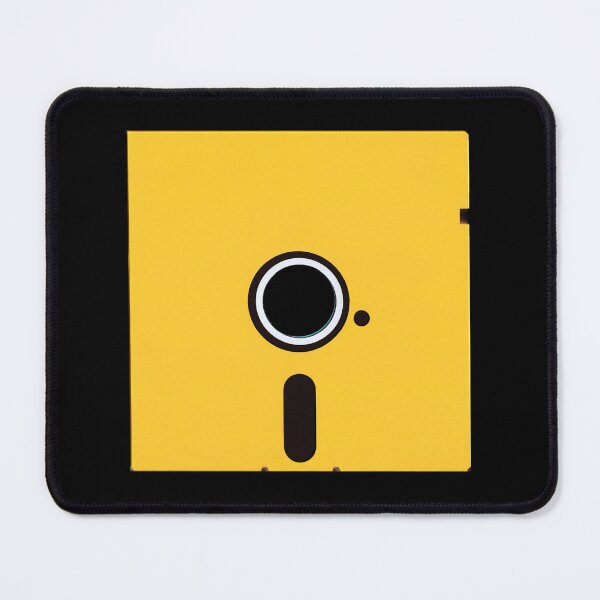 Item preview, 5.25" Floppy Disk yellow designed and sold by deep-sea-birds.