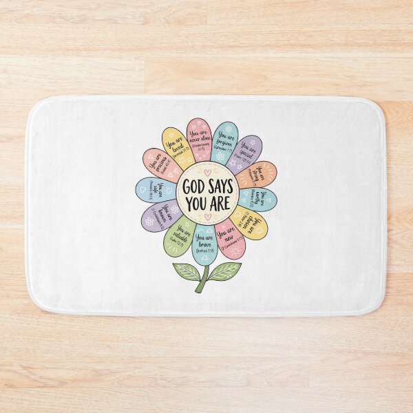 Item preview, Sunflower God Says You Are Christian Inspirational designed and sold by wansilastomi.