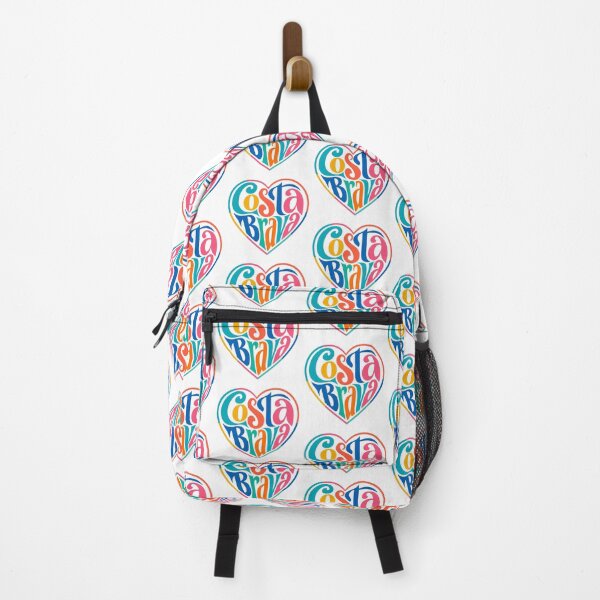 Item preview, Vibrant Costa Brava Heart Typography Design designed and sold by Beyond Destinations.