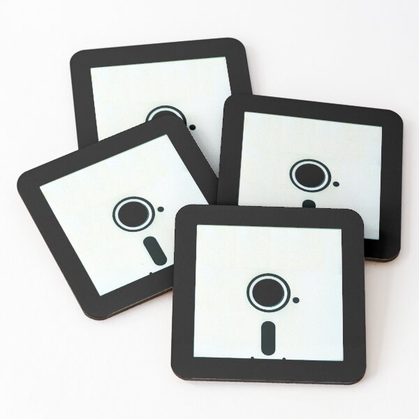Item preview, 5.25" Floppy Disk white designed and sold by deep-sea-birds.